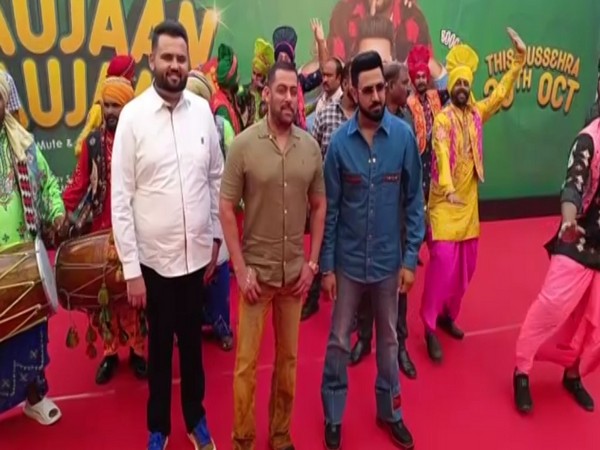 Salman Khan, Gippy Grewal (ANI/Photos)