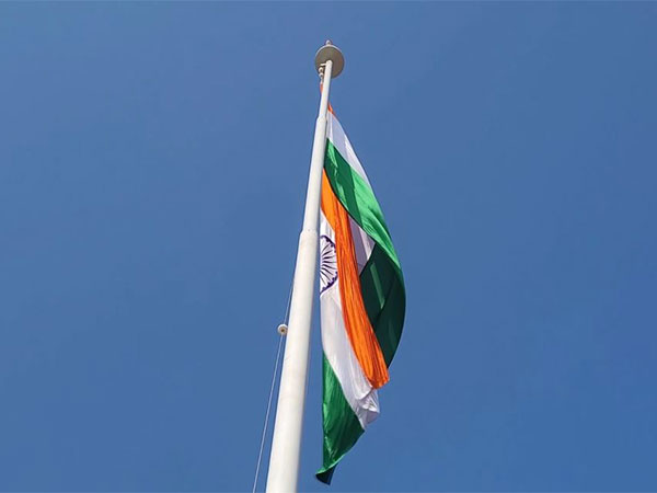 Indian Army's Poonch Brigade installs 72 feet national flag (Photo/ANI)