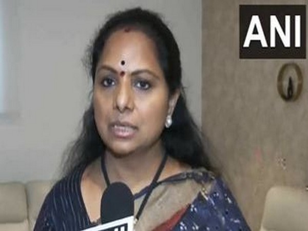 BRS leader K Kavitha (Photo/ANI)