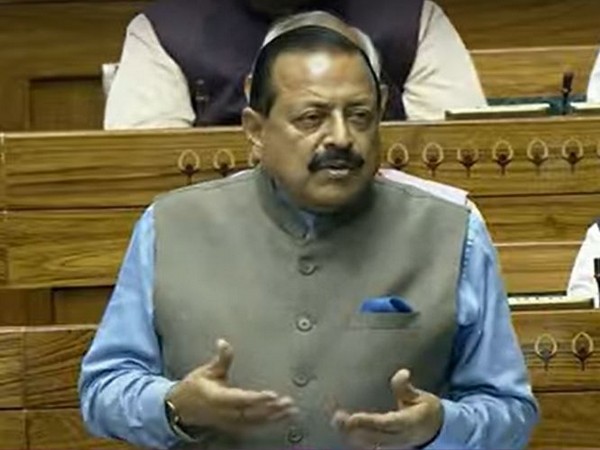 Union Minister of State Jitendra Singh (Photo/Sansad TV)