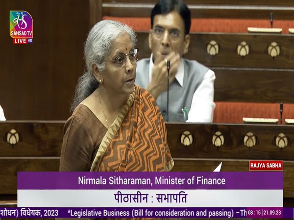 Union Finance Minister Nirmala Sitharaman (Photo/ANI)