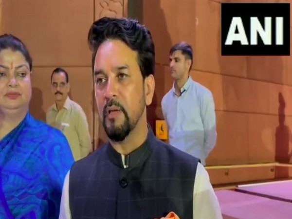Union Minister Anurag Thakur (Photo/ANI)