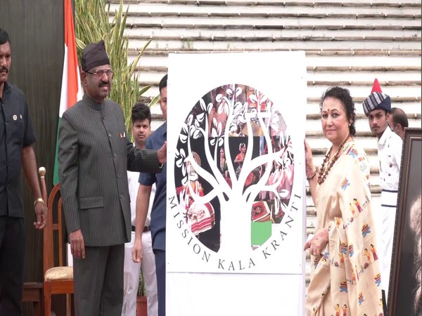 West Bengal Governor C. V. Ananda Bose unveils Kala Kranti Mission logo (Photo/ANI)