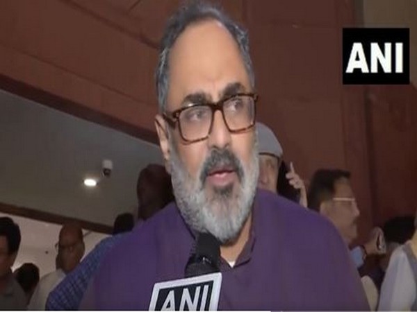 Union Minister Rajeev Chandrasekhar. (Photo/ANI)