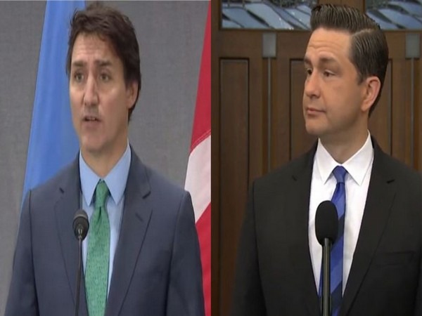 Canadian PM Justin Trudeau and Leader of Opposition Pierre Poilievre (Photo: X, Global News)