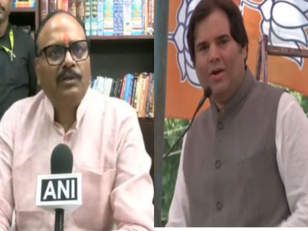 UP Deputy CM Brajesh Pathak and BJP MP Varun Gandhi (Photo/ANI)