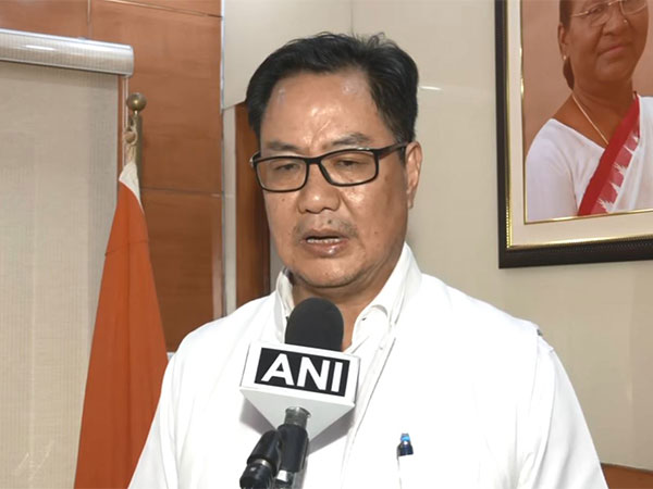 Union Earth Sciences Minister Kiren Rijiju (Photo/ANI)