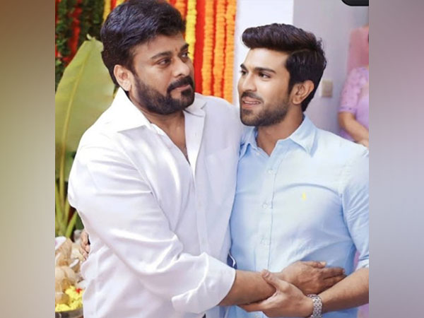 Chiranjeevi, Ram Charan (Image source: Twitter)