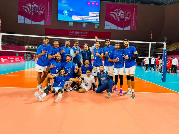  India men's volleyball team (Image: Twitter/ SAI media) 