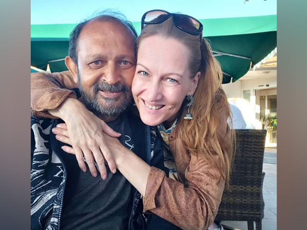 Late Akhil Mishra and his wife Suzanne (Image source: Instagram)
