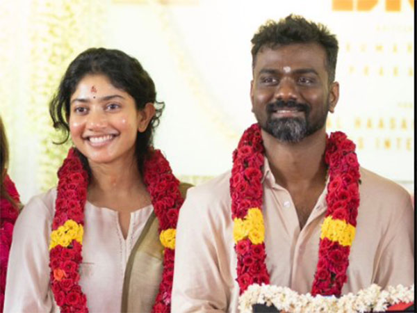 Sai Pallavi with Rajkumar Periasamy (Image Source: X)