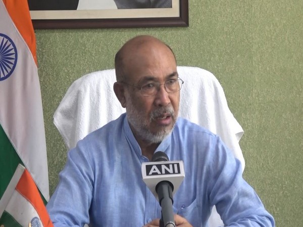 Manipur Chief Minister N Biren Singh (File Photo/ANI)
