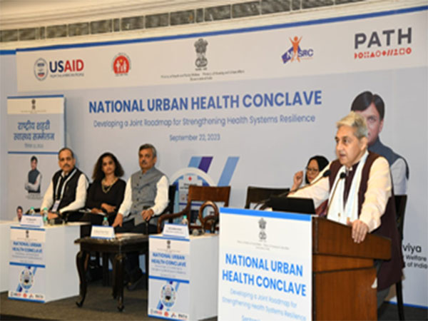Union Health Secretary Sudhansh Pant at National Urban Health Conclave (Photo- Ministry of Health and Family Welfare/PIB)