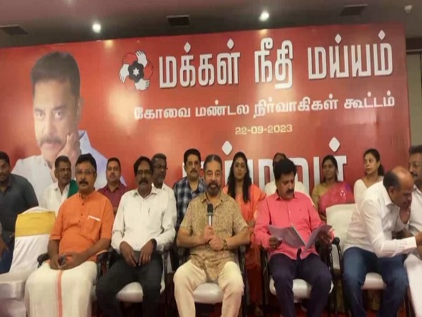 Actor-turned-politician Kamal Haasan (Photo/ANI)