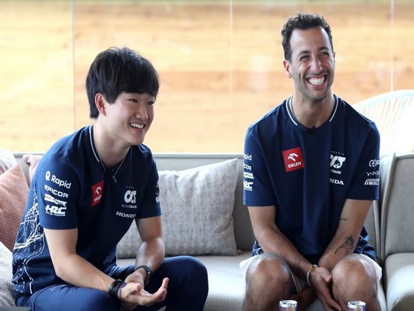 Yuki Tsunoda and Daniel Ricciardo (Photo: Formula 1)