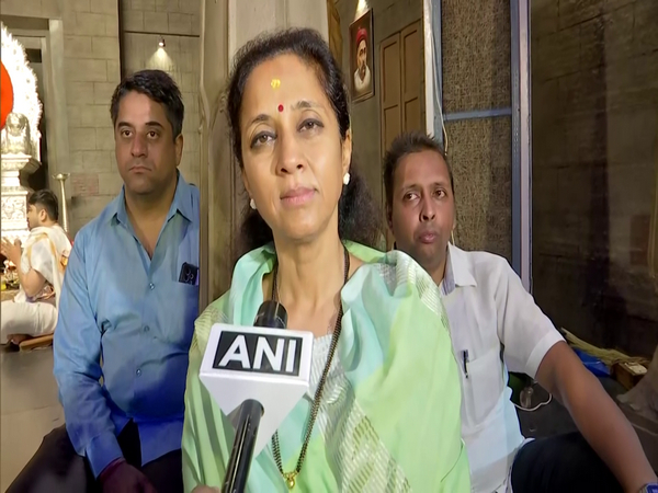 Nationalist Congress Party (NCP) leader Supriya Sule (Photo/ANI)