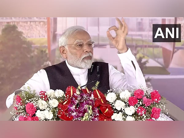 Prime Minister Narendra Modi in Varanasi, UP(Photo/ANI)