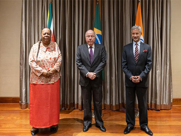 External Affairs Minister S Jaishankar with his IBSA counterparts (Photo Credit: X/@DrSJaishankar)