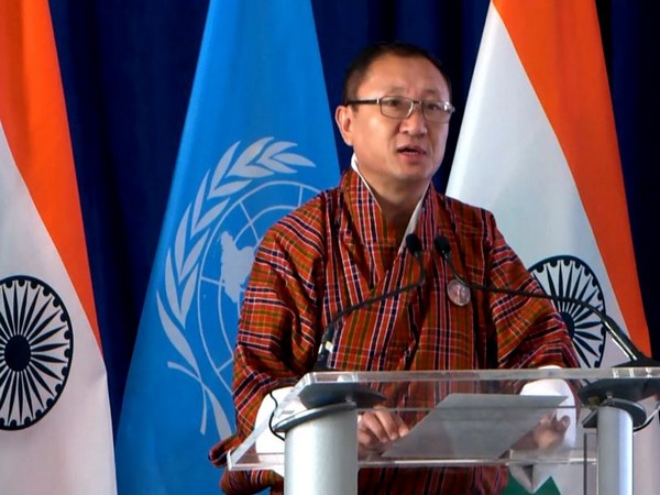 Bhutan's Minister of Foreign Affairs Tandi Dorji (Image Credit: UNTV)