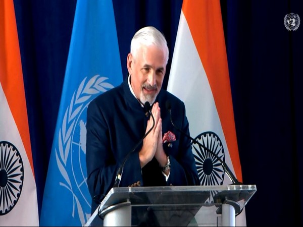 United Nations Resident Coordinator in India Shombi Sharp (Photo Credit: UN TV)