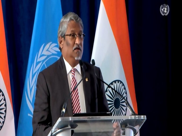 Maldives Minister of State (MoS) for Foreign Affairs, Ahmed Khaleel (Photo credit: UN TV)