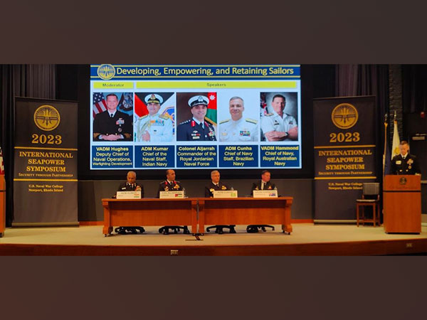 Chief of Naval staff attends 25th International Seapower Symposium in US (Photo/ANI)