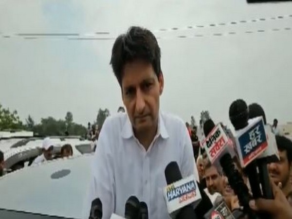 Congress leader Deepender Singh Hooda (Photo/ANI)