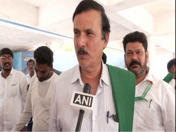 Kuruburu Shanthakumar, State President of State Sugarcane Growers Association (Photo/ANI)