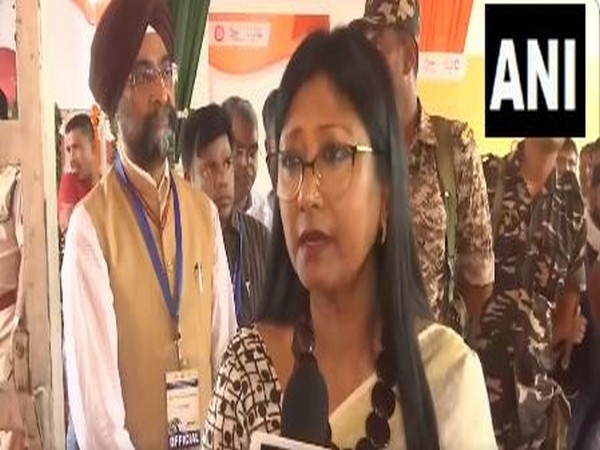 Jharkhand Mukti Morcha (JMM) MP Mahua Maji (Photo/ANI)