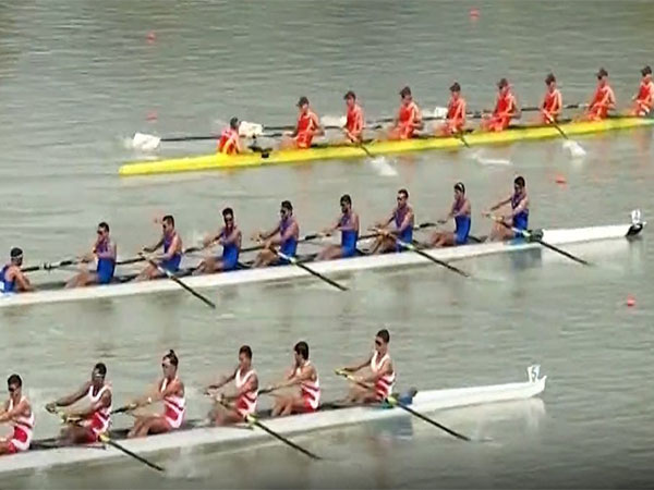 Indian Men's Coxed Eight Team (Photo: Twitter)