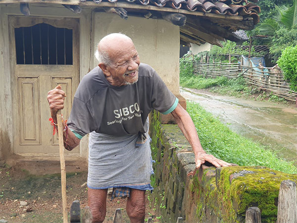 93-year-old man to vote for first time in Chhattisgarh Assembly elections (Photo/ANI)