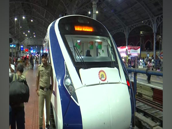Tirunelveli-Chennai Vande Bharat Express train (Photo/ANI)