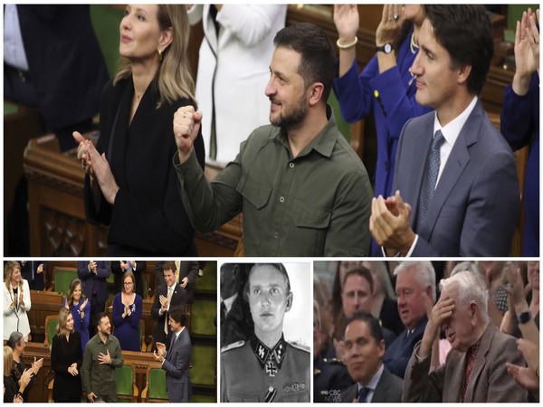 Nazi Veteran hailed in Canadian Parliament during Zelenskyy's address on Friday (September 22). (Photo: X//@AmbRus_India)