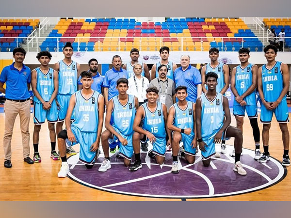 Indian men's basketball squad. (Picture: BFI)