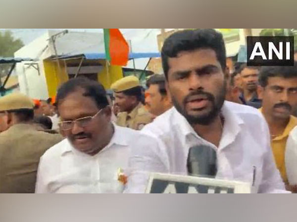 Tamil Nadu BJP president K Annamalai (Photo/ANI)