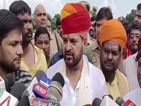 BJP MP Brij Bhushan Sharan Singh (Photo/ANI)