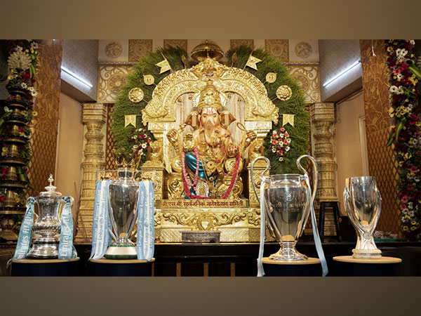 Manchester City Treble Trophy reached Mumbai (Image: Manchester City) 