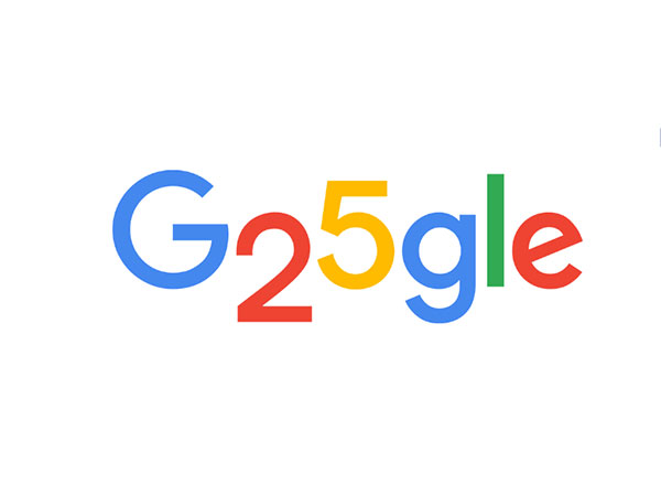 Google celebrates 25th birthday with a special doodle Google's doodle (Image source: Google)