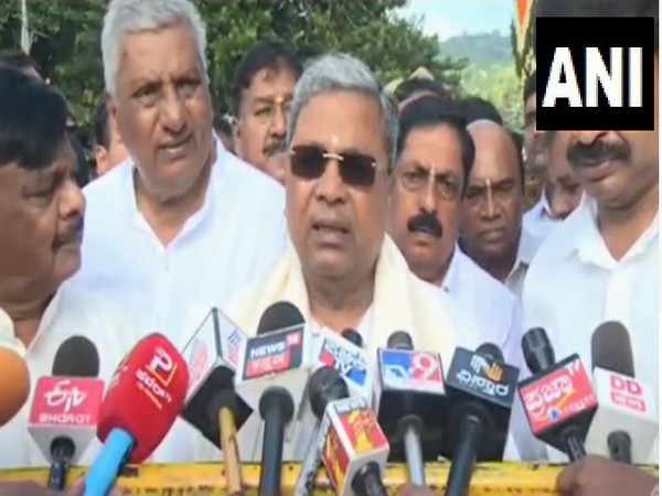 Karnataka Chief Minister Siddaramaiah. (Photo/ANI)