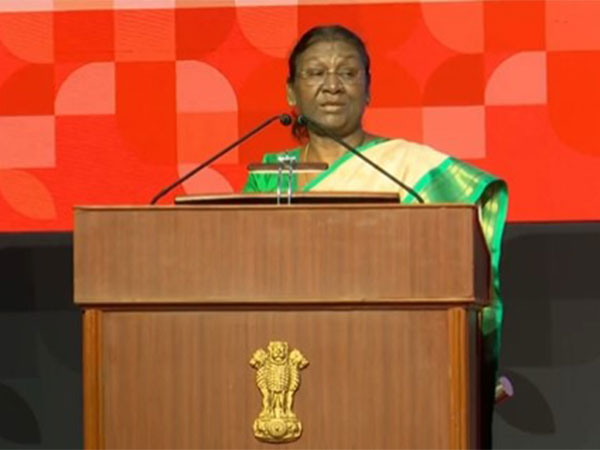 President Droupadi Murmu addressing the program (Photo/X)