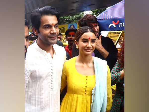 RajKummar Rao and Patralekhaa (Image: ANI)