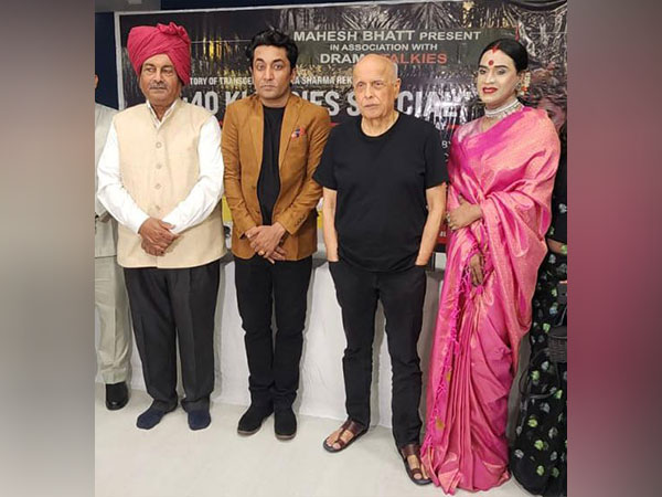 Kiran Jeet Singh, Rajiv Mishra, Mahesh Bhatt and Transgender Pooja (Image source: Instagram)