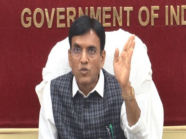 Union Minister of Health and Family Welfare Mansukh Mandaviya (File photo/ANI)