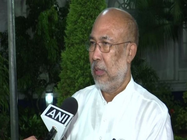 Manipur Chief Minister N Biren Singh (Photo/ANI)
