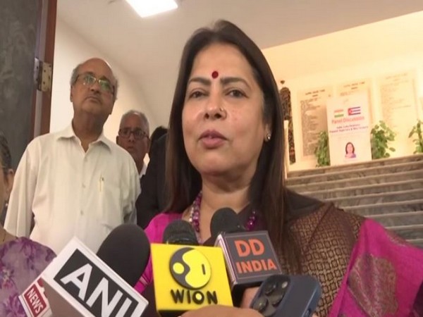 Union Minister of State for External Affairs Meenakashi Lekhi (Photo/ANI)