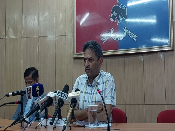 Nagaland DGP Rupin Sharma (Photo/ANI)