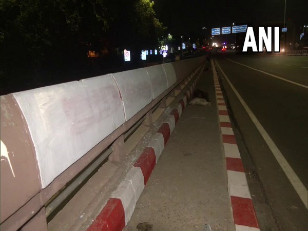 Pro-Khalistan graffiti painted on wall at Delhi's Kashmiri Gate flyover