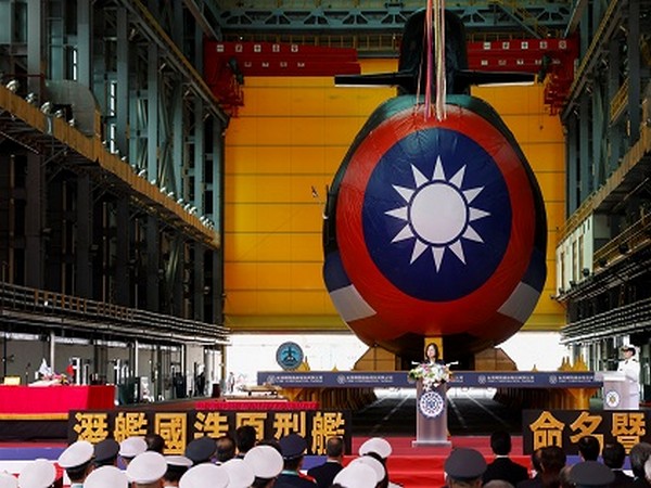 Taiwan unveils first-ever domestically built submarine (Source: Reuters)