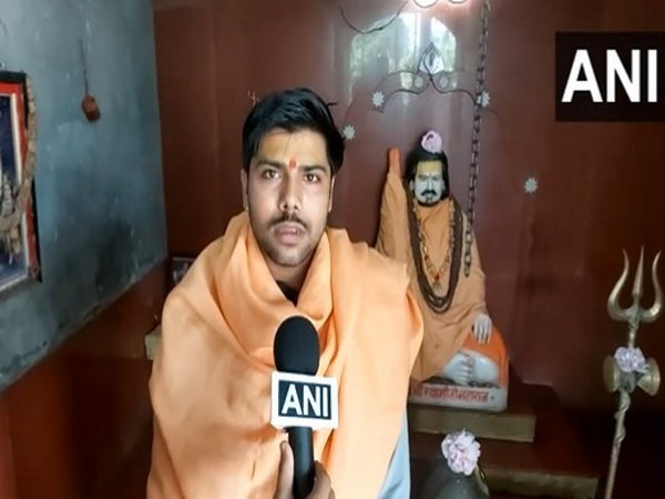 Priest Rahul Sharma who helped minor rape survivor. (Photo/ANI)