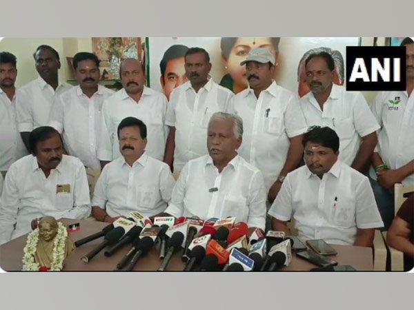 AIADMK deputy general secretary KP Munusamy (Photo/ANI)
